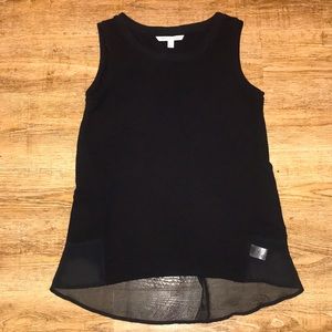 ADRIENNE VITTADINI black sleeveless blouse